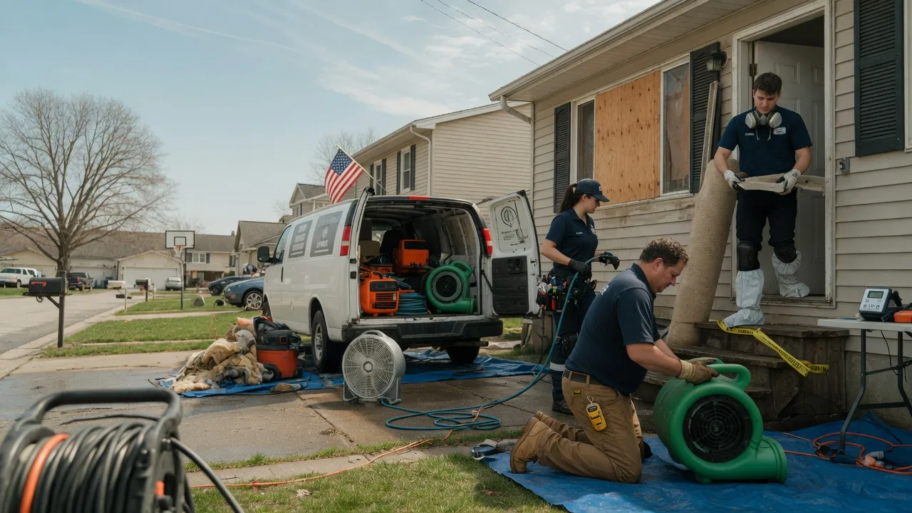 Water Damage Restoration in Cadiz, OH near me